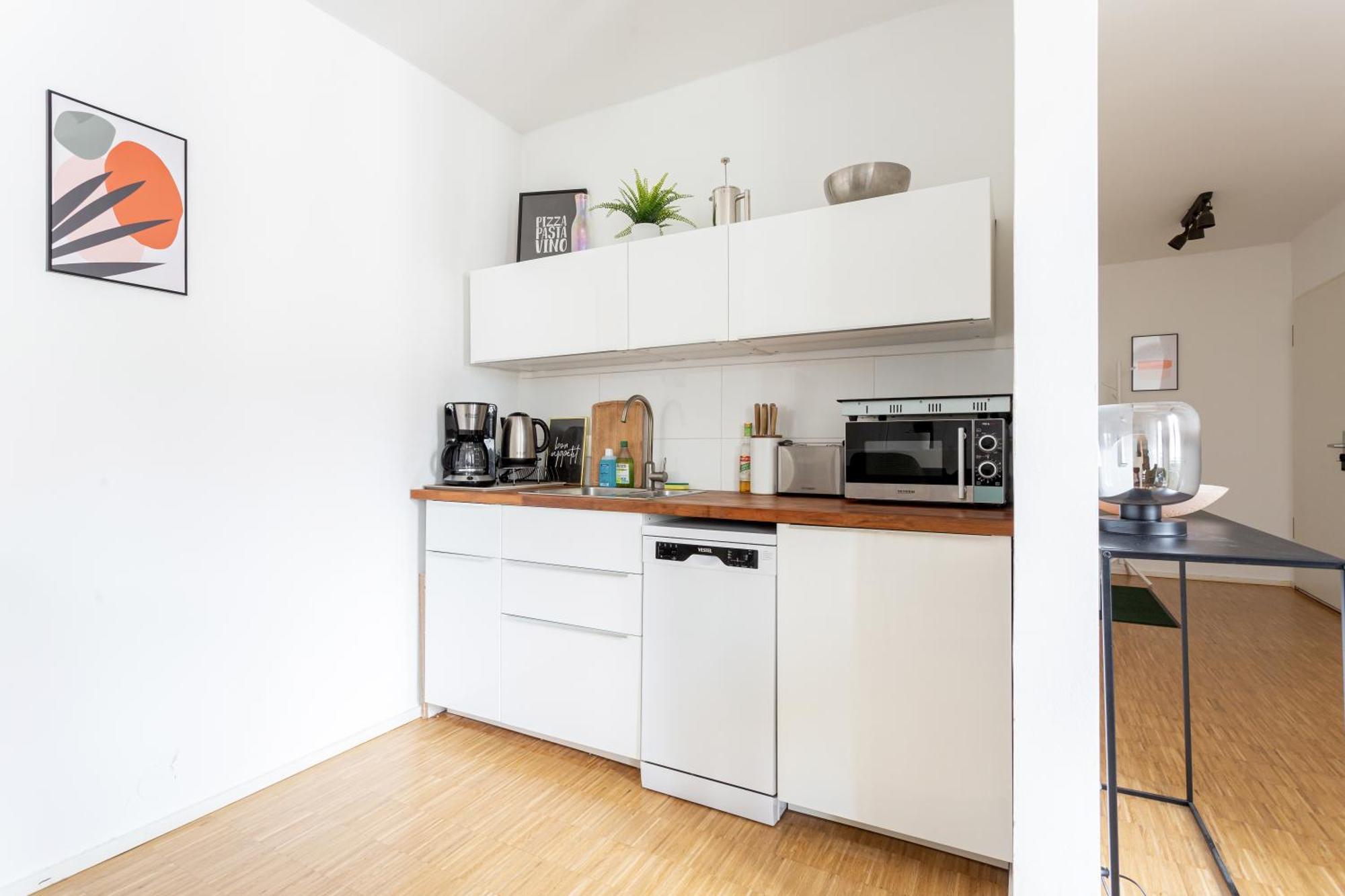 Global Living - Design Apartment I Central I Smart-Tv I Kitchen I Berlin Exterior foto