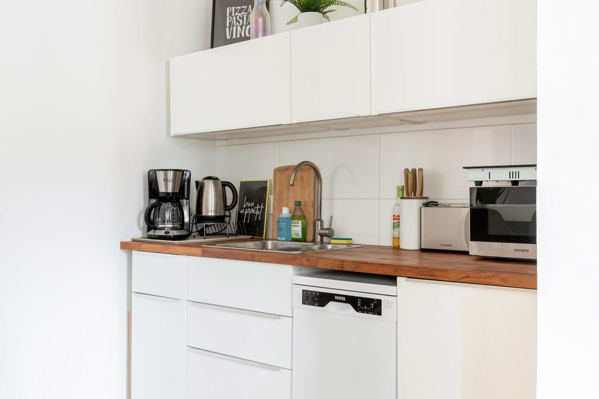 Global Living - Design Apartment I Central I Smart-Tv I Kitchen I Berlin Exterior foto
